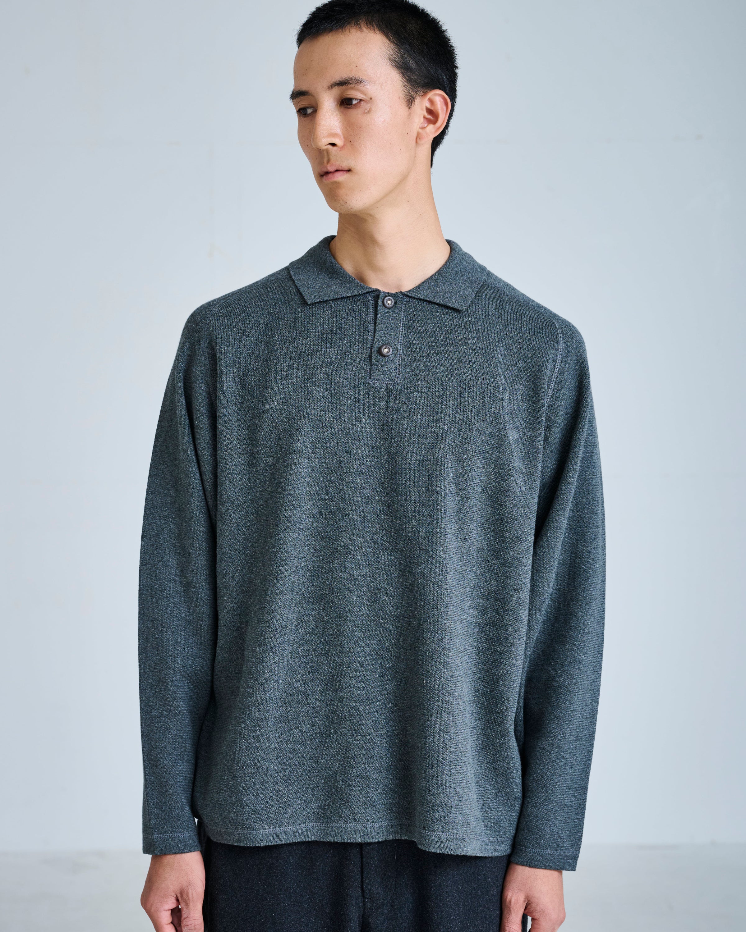 Cotton Knit Polo | Mops