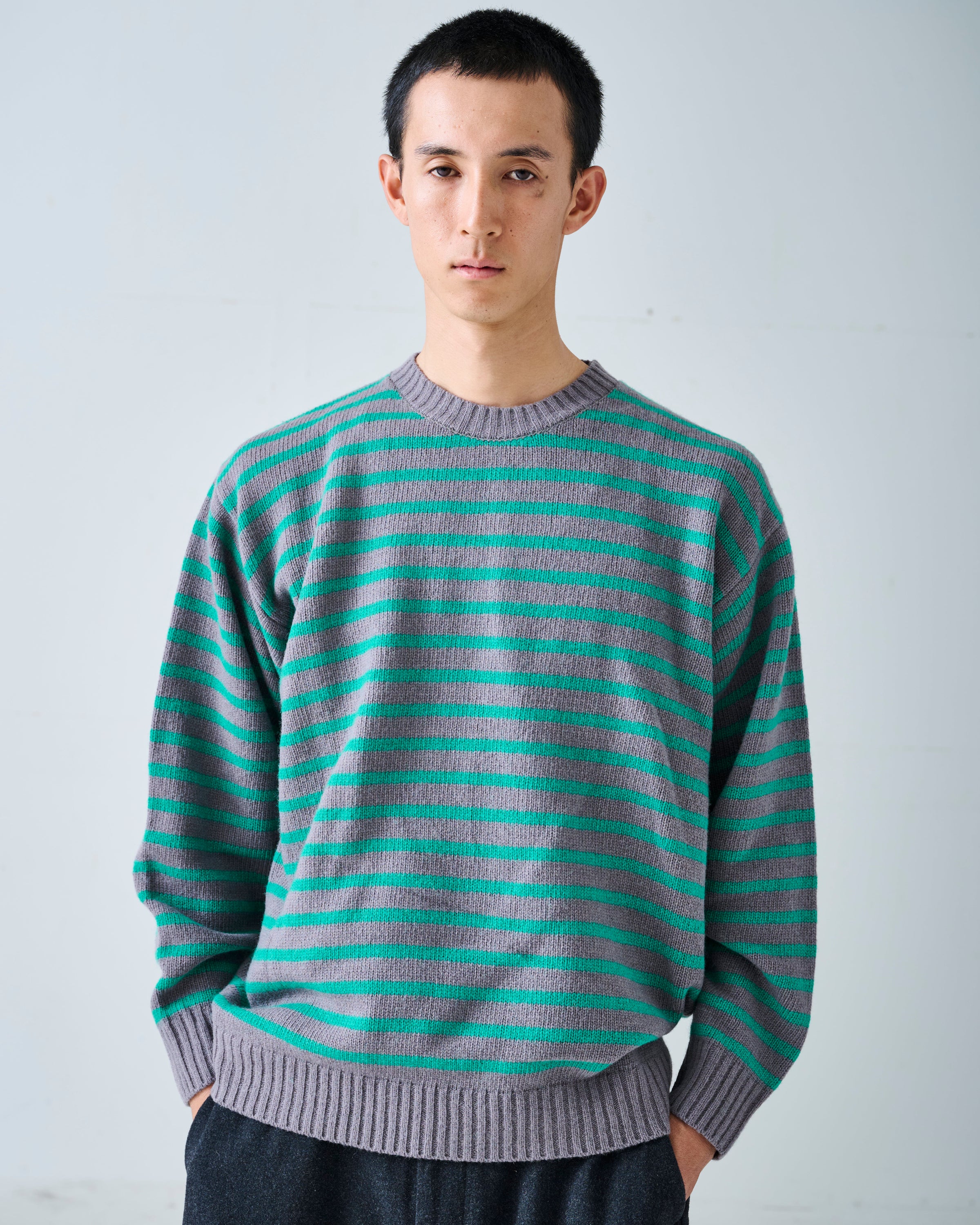 Lambswool Border Knit | Mops