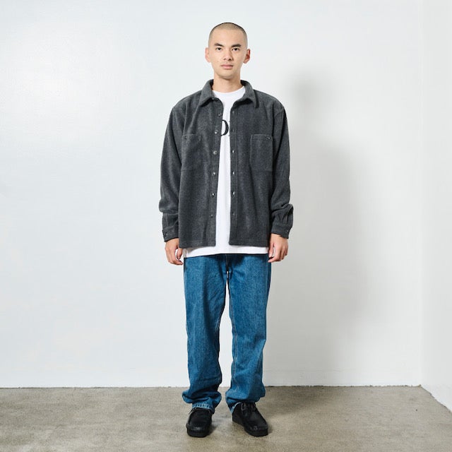 MOPS. C/N ZIP JACKET ベージュ XL Fleece Shirt Jacket | Mops